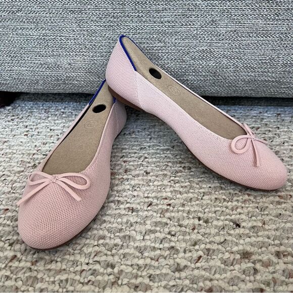 Rothy's The Ballet Flats in Pastel Pink Ballerina - Picture 14 of 15